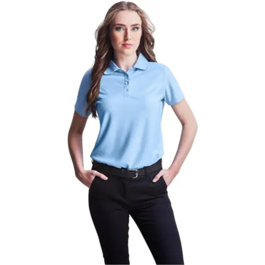 Ladies Oakland Hills Golf Shirt Model